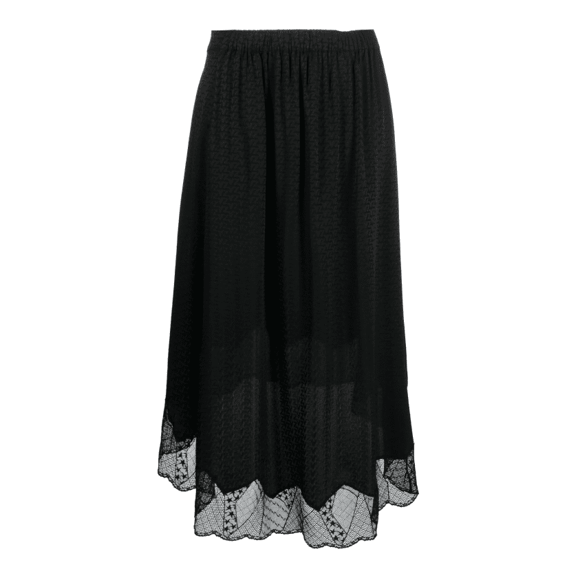 Юбка в пайетки