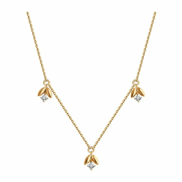 Колье с бриллиантами из золота