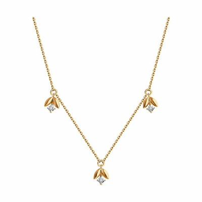 Колье с бриллиантами из золота