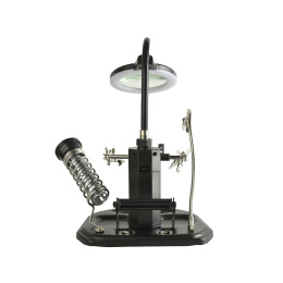 Лупа настольная 3-я рука с лупой 3x 90мм