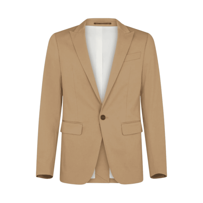 Костюм из смеси льна и хлопка, размер L