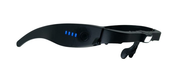 Лупа налобная со сменными линзами на аккумуляторе 12539DC1