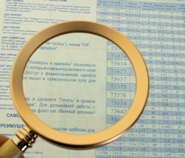 Лупа ручная стеклянная с деревянной ручкой 10X 75mm ZB88075