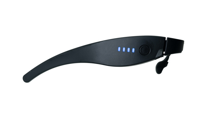 Лупа налобная со сменными линзами на аккумуляторе 12539DC1