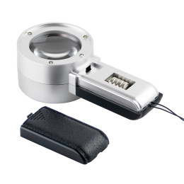 Лупа ручная 30x 40mm TH-5018 с подсветкой