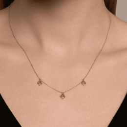 Колье с бриллиантами из золота