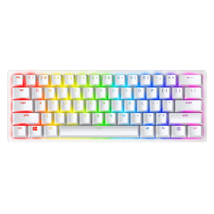 Клавиатура Razer Huntsman Mini Clicky (Белая)