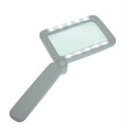 Лупа прямоугольная 108mm 63mm 4x складная 10863-10LC на аккумуляторе фокус 25 см
